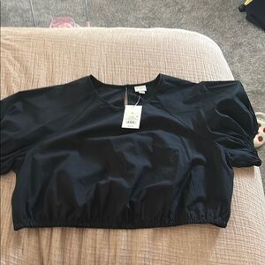 Elegant Black Women's Top